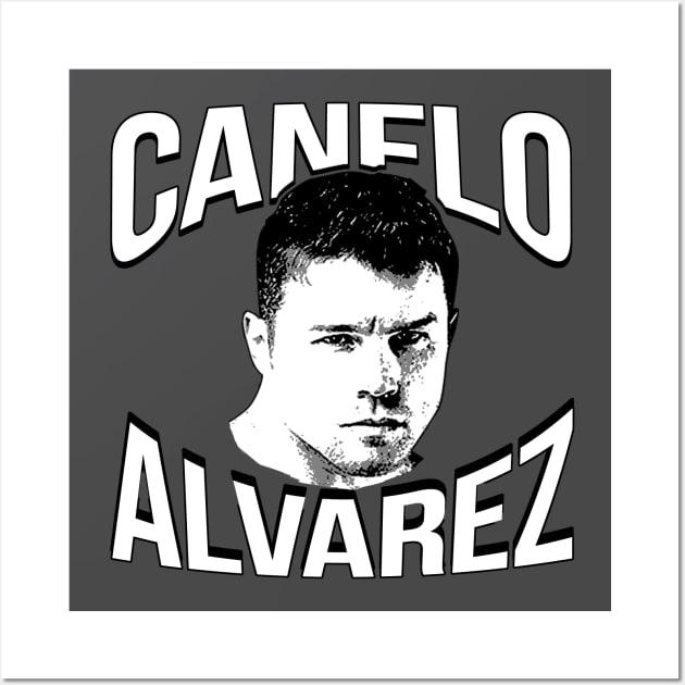 Canelo Alvarez Wall Art by enricoalonzo